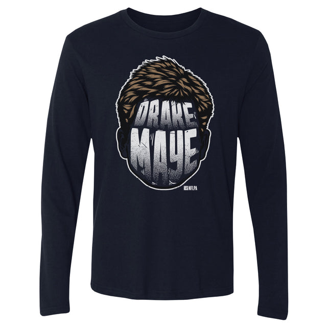 Drake Maye Men's Long Sleeve T-Shirt | 500 LEVEL