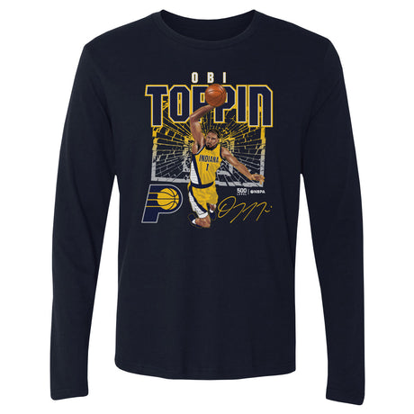 Obi Toppin Men's Long Sleeve T-Shirt | 500 LEVEL