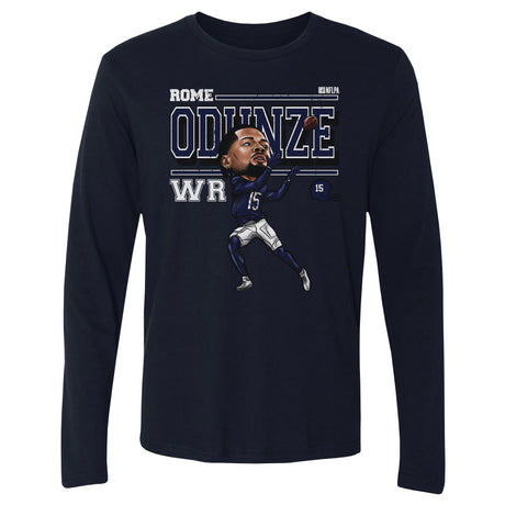 Rome Odunze Men's Long Sleeve T-Shirt | 500 LEVEL