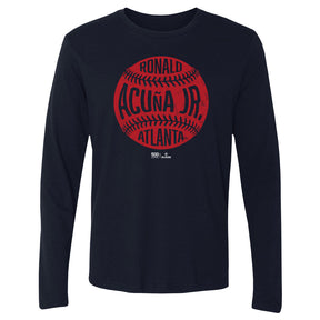 Ronald Acuna Jr. Men's Long Sleeve T-Shirt | 500 LEVEL