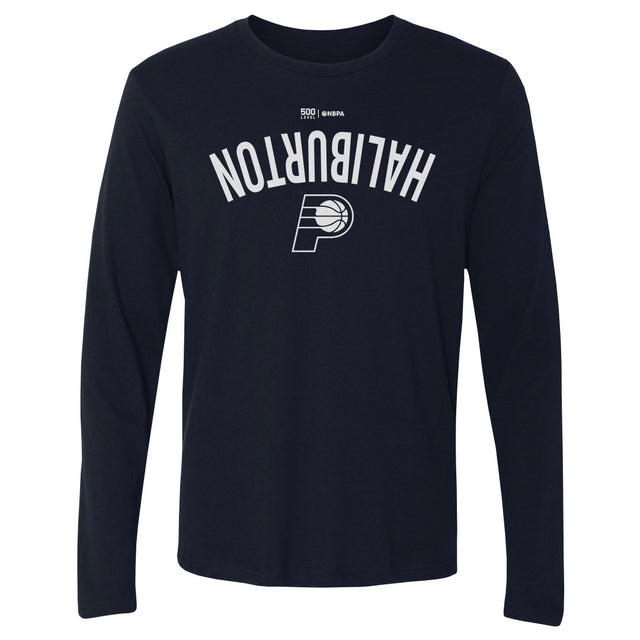 Tyrese Haliburton Men's Long Sleeve T-Shirt | 500 LEVEL