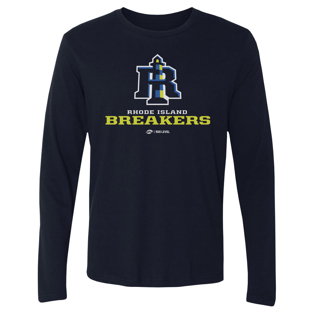 Rhode Island Breakers Men's Long Sleeve T-Shirt | 500 LEVEL