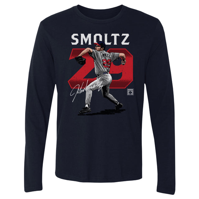 John Smoltz Men's Long Sleeve T-Shirt | 500 LEVEL