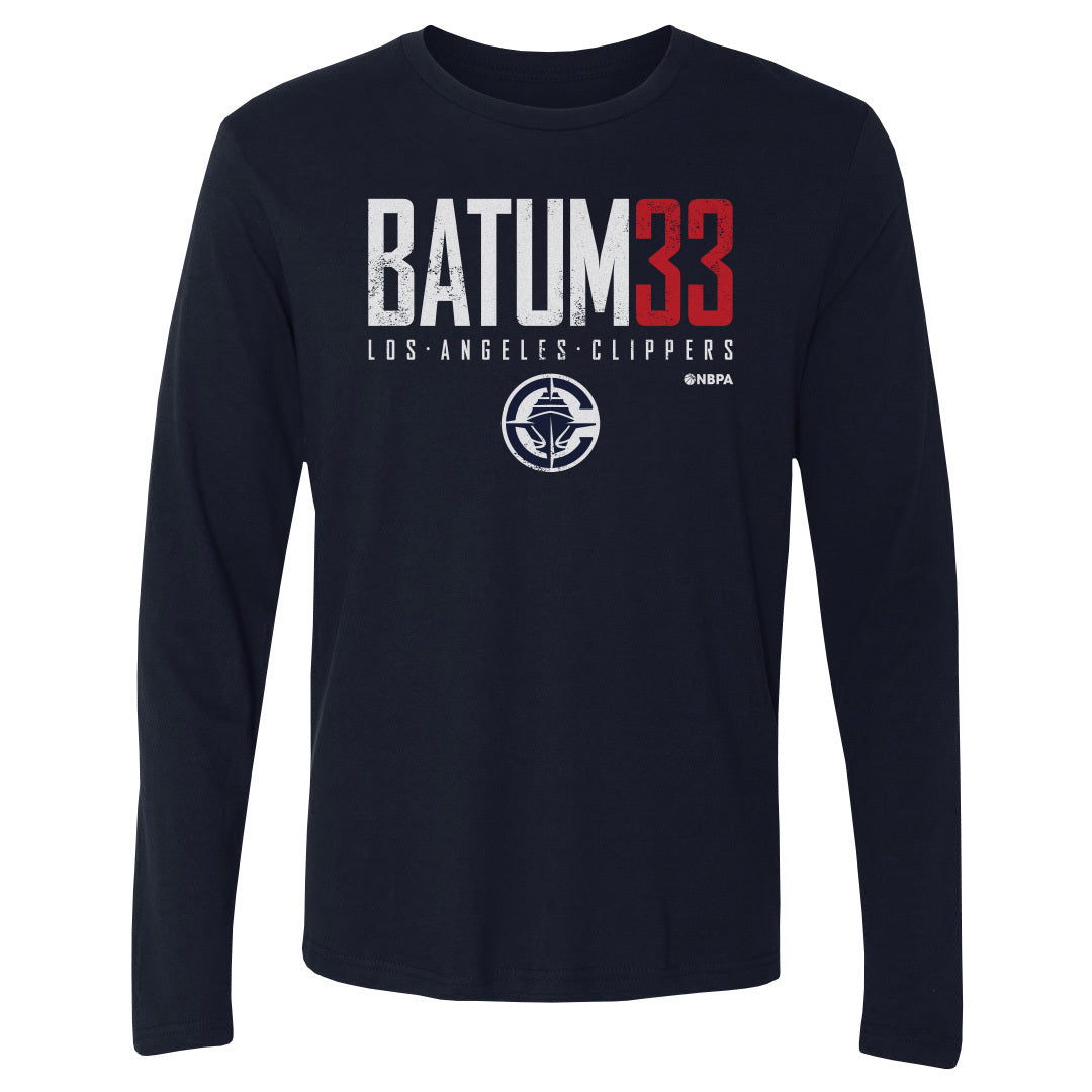 Nicolas Batum Men's Long Sleeve T-Shirt | 500 LEVEL