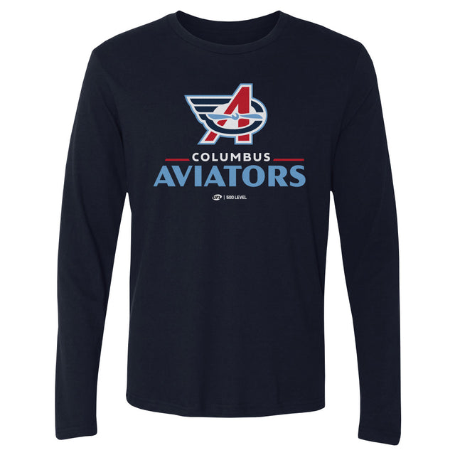Columbus Aviators Men's Long Sleeve T-Shirt | 500 LEVEL