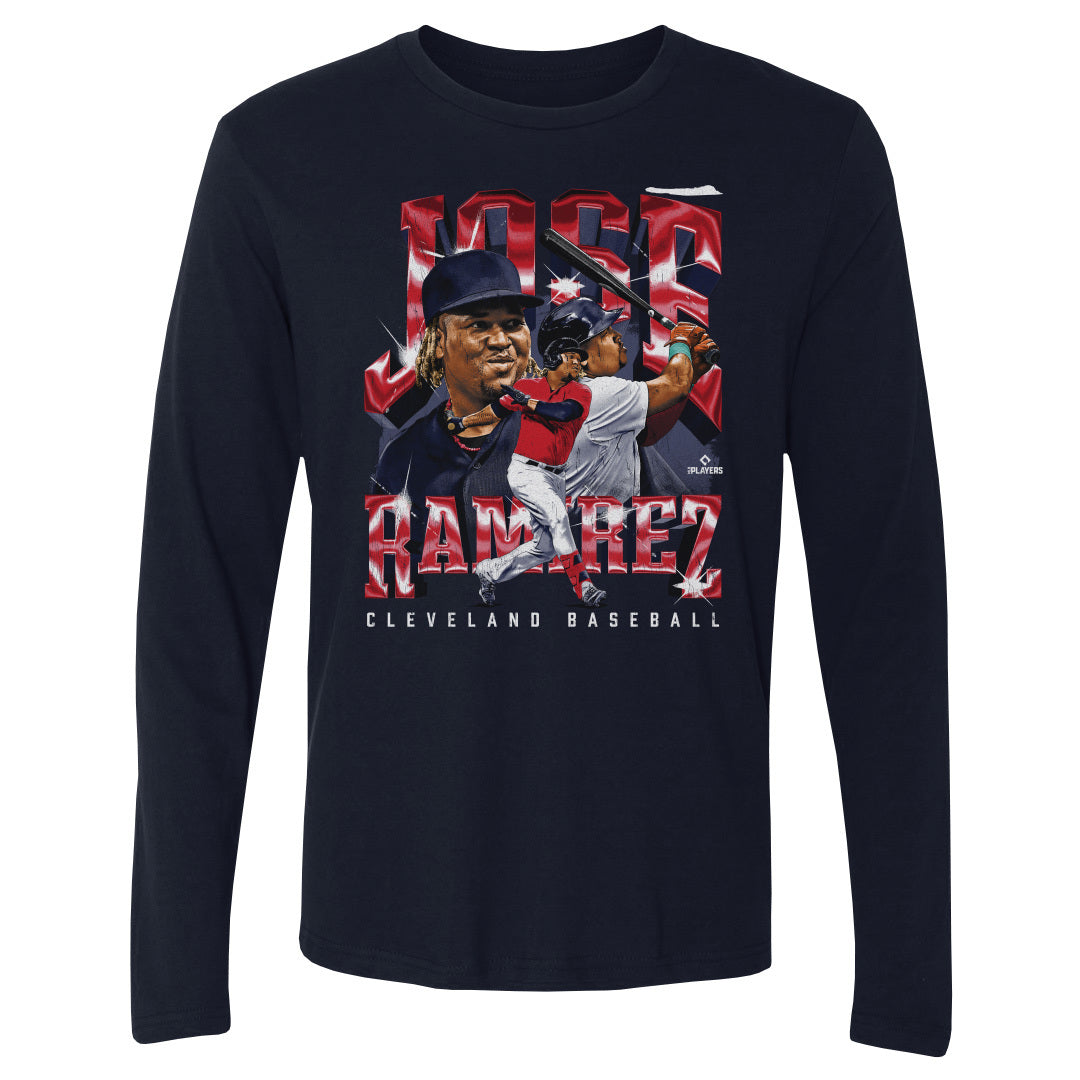 Jose Ramirez Men's Long Sleeve T-Shirt | 500 LEVEL