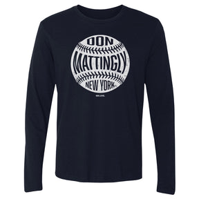 Don Mattingly Men's Long Sleeve T-Shirt | 500 LEVEL