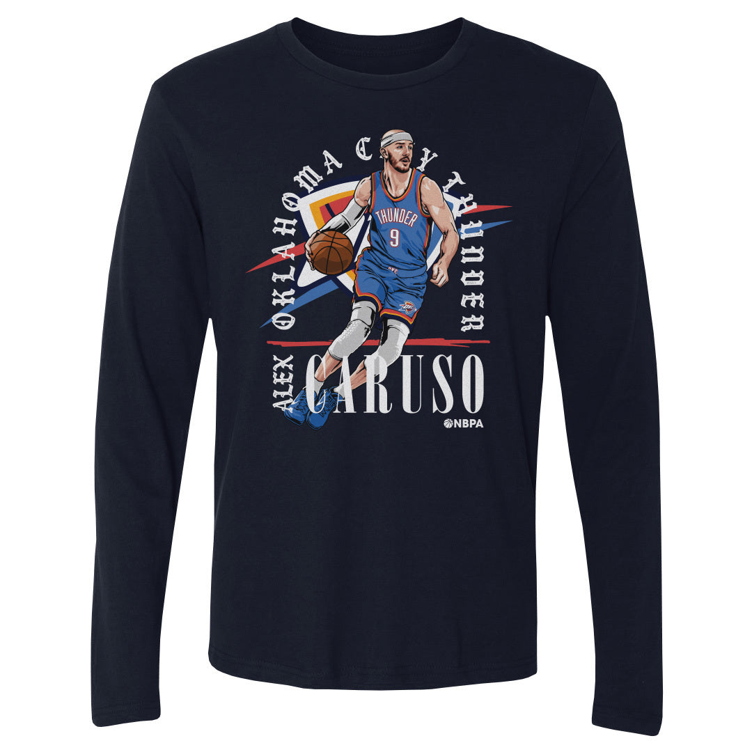 Alex Caruso Men's Long Sleeve T-Shirt | 500 LEVEL