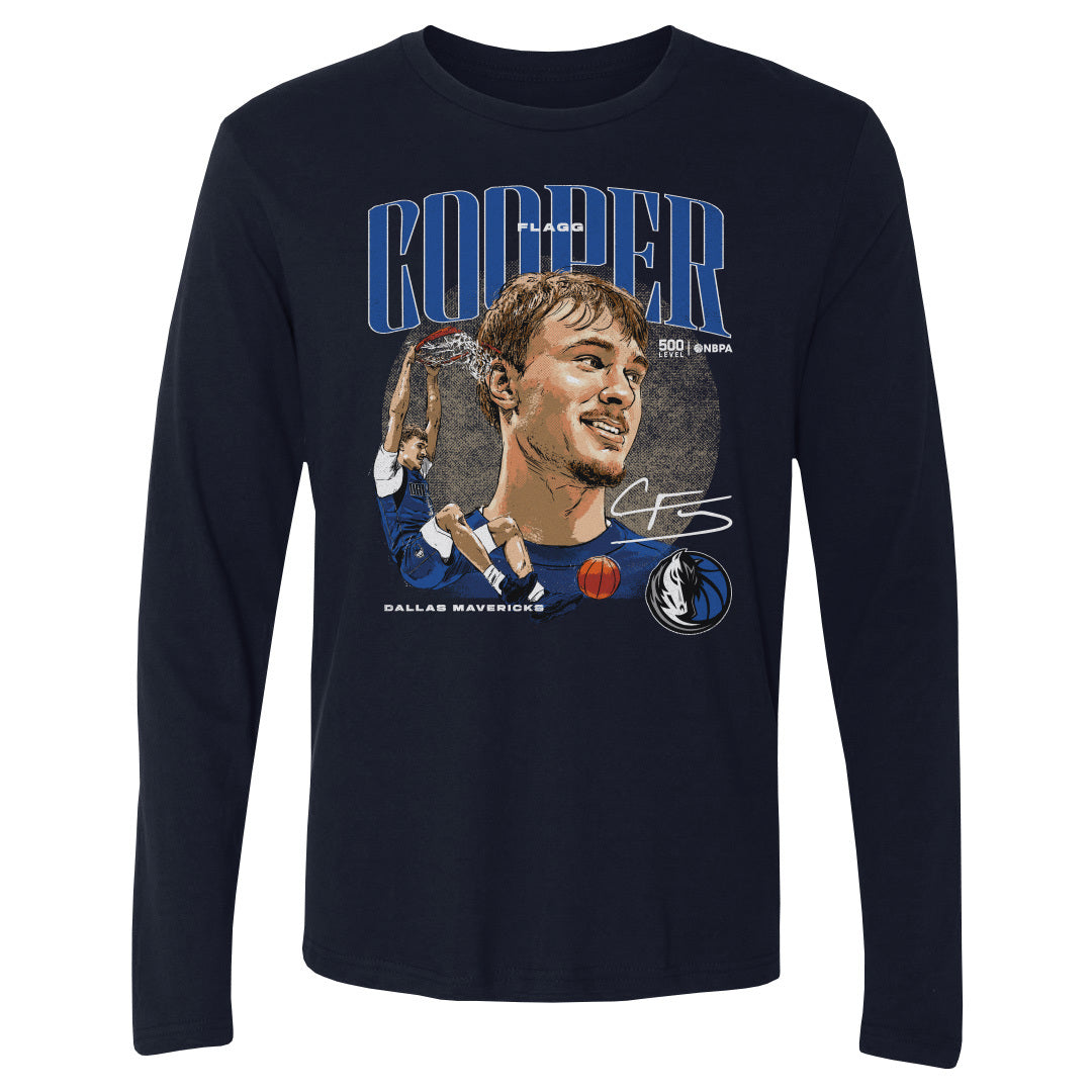 Cooper Flagg Men's Long Sleeve T-Shirt | 500 LEVEL