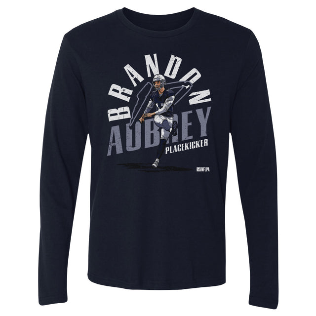 Brandon Aubrey Men's Long Sleeve T-Shirt | 500 LEVEL
