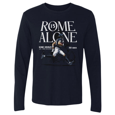 Rome Odunze Men's Long Sleeve T-Shirt | 500 LEVEL