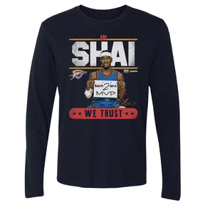 Shai Gilgeous-Alexander Men's Long Sleeve T-Shirt | 500 LEVEL