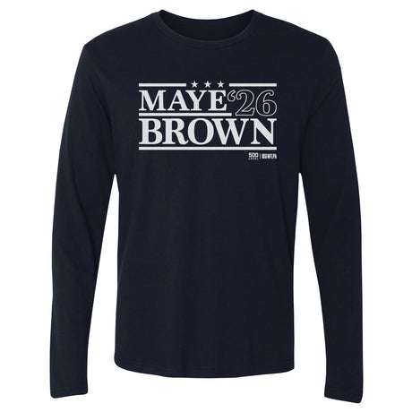 Drake Maye Men's Long Sleeve T-Shirt | 500 LEVEL