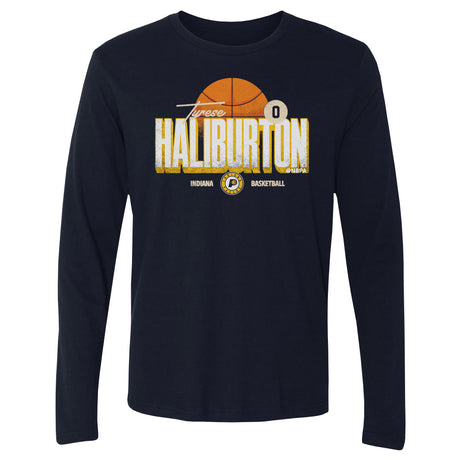 Tyrese Haliburton Men's Long Sleeve T-Shirt | 500 LEVEL