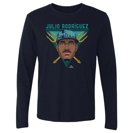 Julio Rodriguez Men's Long Sleeve T-Shirt | 500 LEVEL