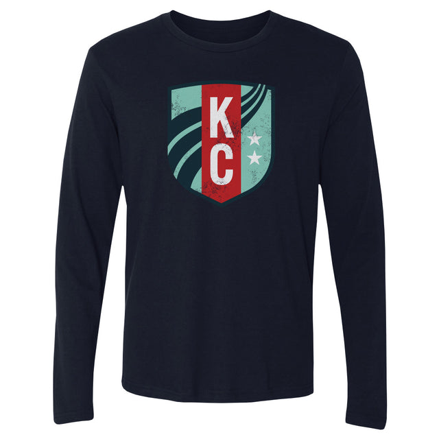 Kansas City Current Men's Long Sleeve T-Shirt | 500 LEVEL