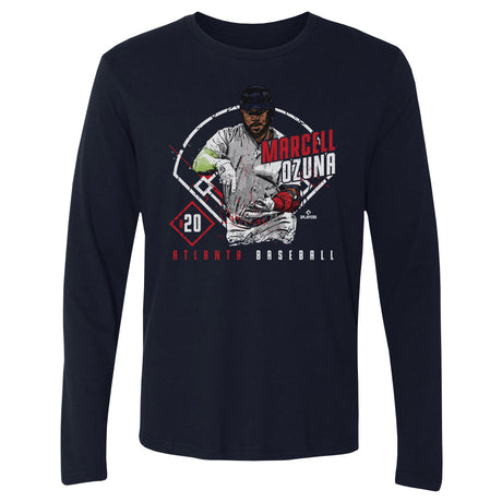 Marcell Ozuna Men's Long Sleeve T-Shirt | 500 LEVEL