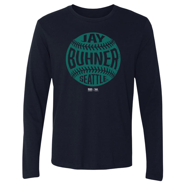 Jay Buhner Men's Long Sleeve T-Shirt | 500 LEVEL