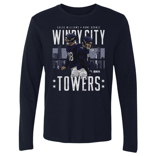 Caleb Williams Men's Long Sleeve T-Shirt | 500 LEVEL