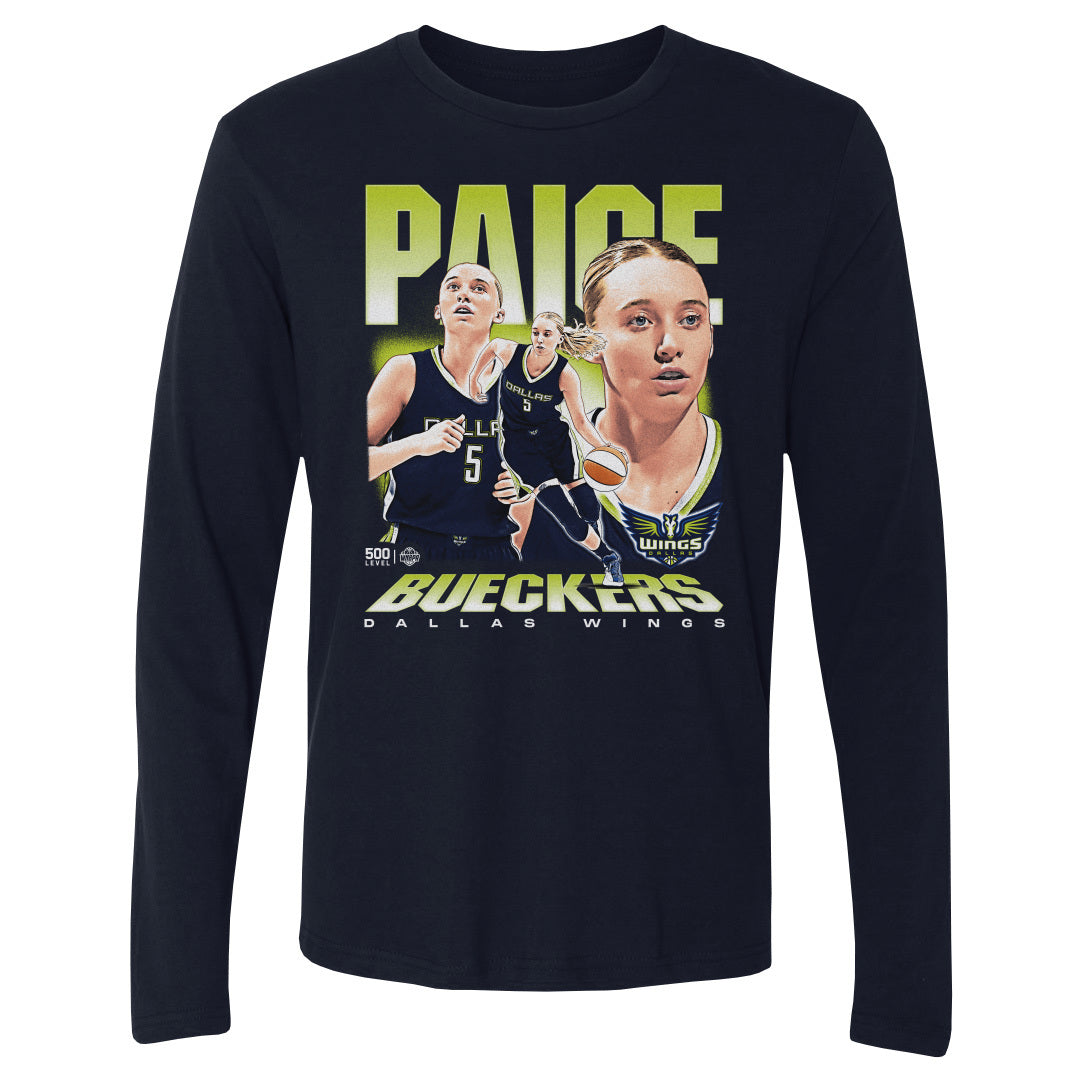Paige Bueckers Men's Long Sleeve T-Shirt | 500 LEVEL