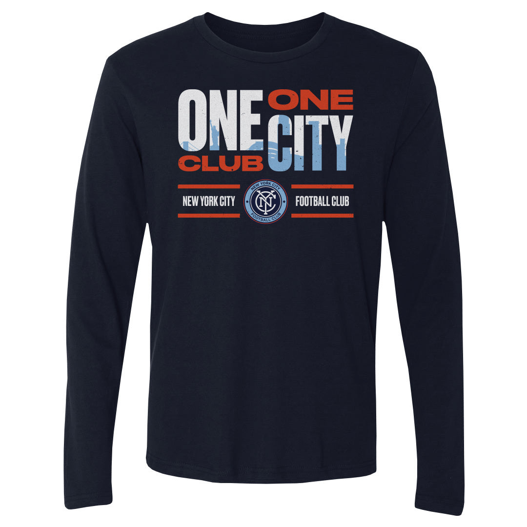 New York City FC Men's Long Sleeve T-Shirt | 500 LEVEL