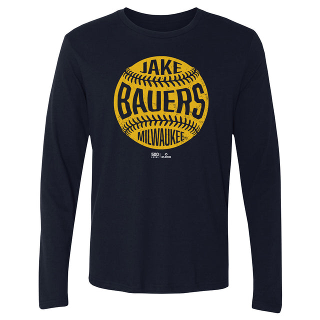 Jake Bauers Men's Long Sleeve T-Shirt | 500 LEVEL