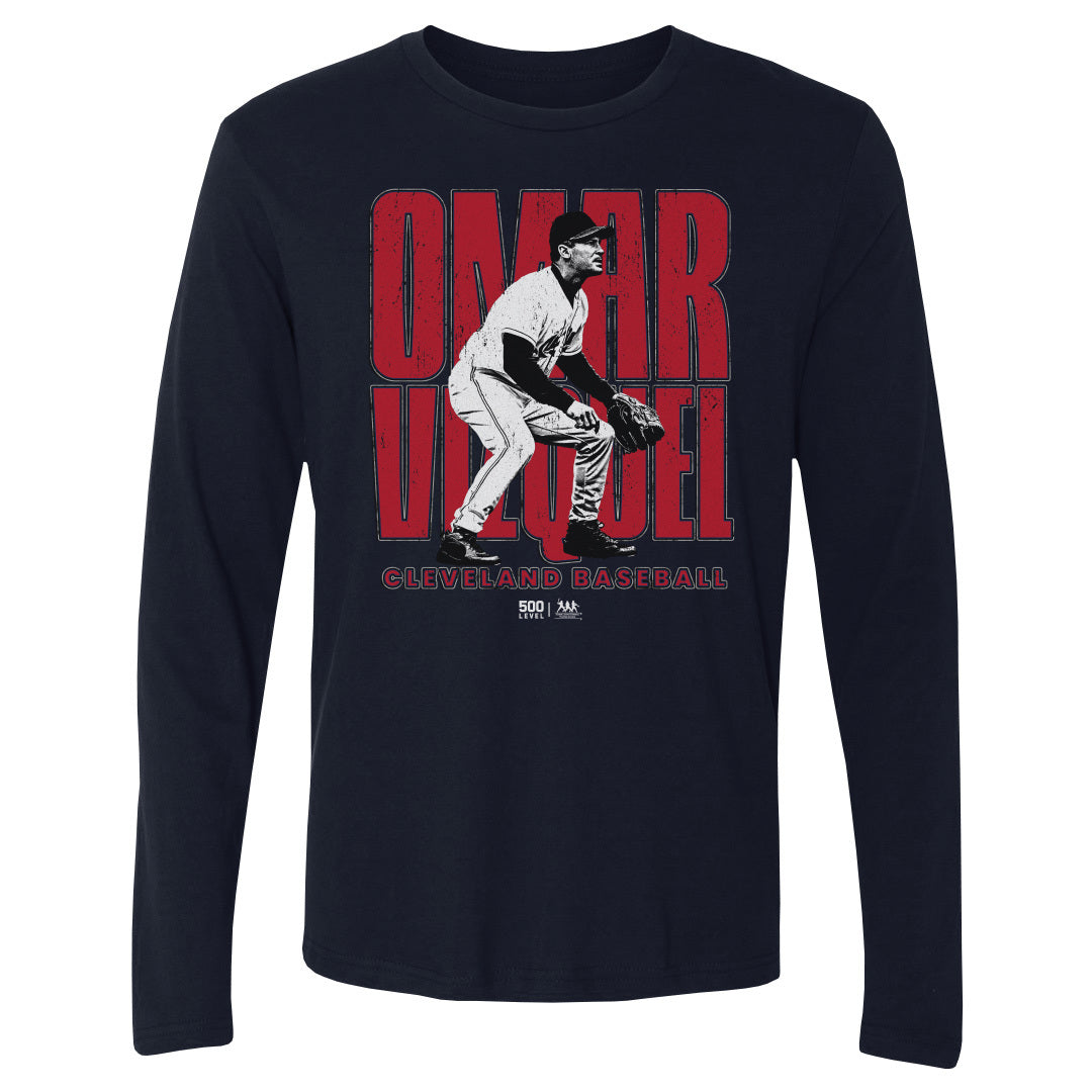 Omar Vizquel Men's Long Sleeve T-Shirt | 500 LEVEL