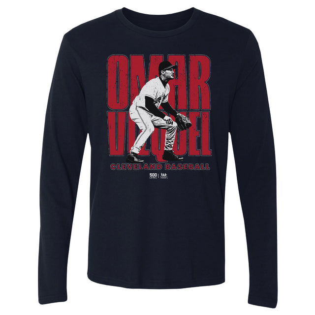 Omar Vizquel Men's Long Sleeve T-Shirt | 500 LEVEL