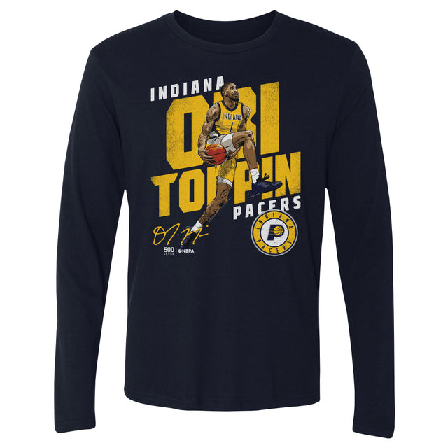 Obi Toppin Men's Long Sleeve T-Shirt | 500 LEVEL