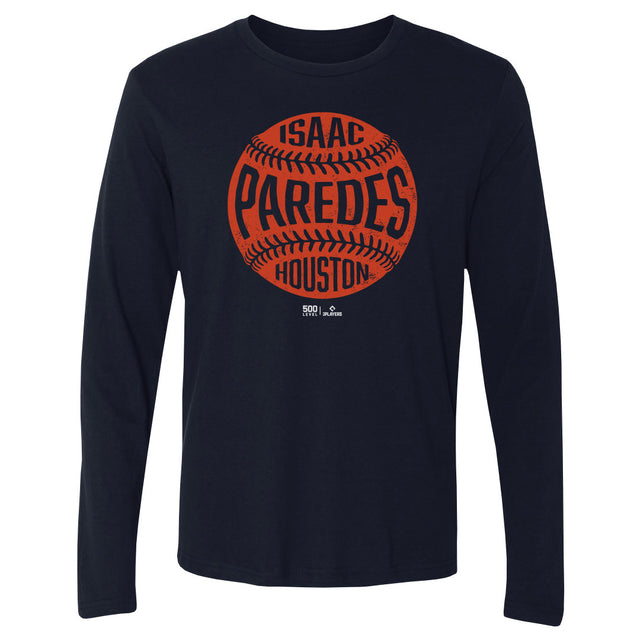Isaac Paredes Men's Long Sleeve T-Shirt | 500 LEVEL
