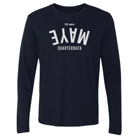 Drake Maye Men's Long Sleeve T-Shirt | 500 LEVEL