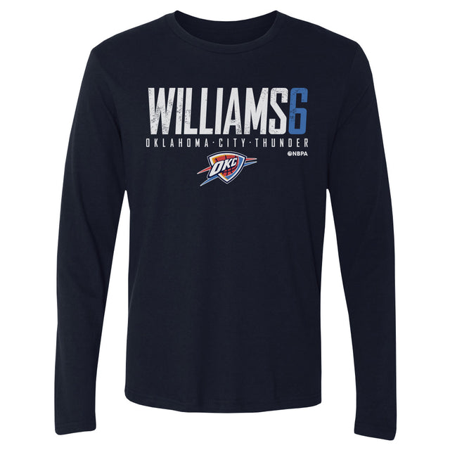 Jaylin Williams Men's Long Sleeve T-Shirt | 500 LEVEL