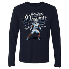Caleb Downs Men's Long Sleeve T-Shirt | 500 LEVEL