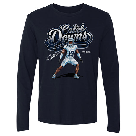 Caleb Downs Men's Long Sleeve T-Shirt | 500 LEVEL