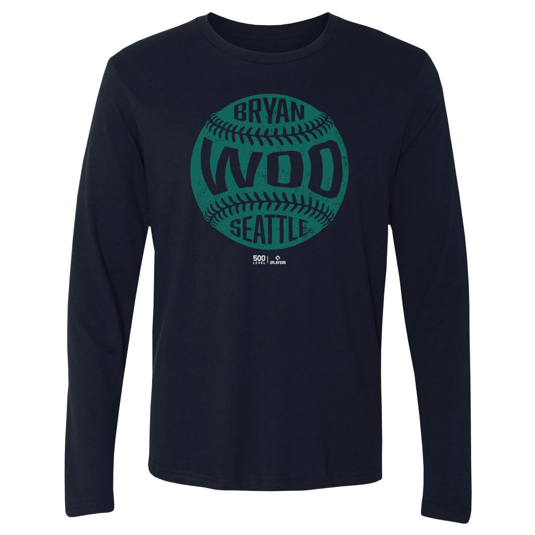 Bryan Woo Men's Long Sleeve T-Shirt | 500 LEVEL