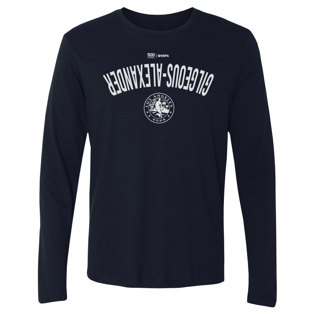 Shai Gilgeous-Alexander Men's Long Sleeve T-Shirt | 500 LEVEL