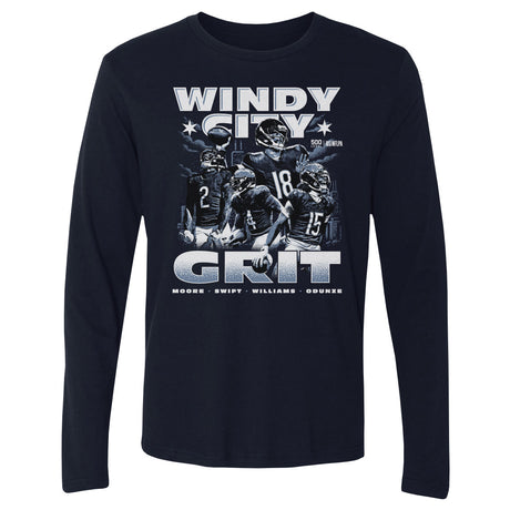 Caleb Williams Men's Long Sleeve T-Shirt | 500 LEVEL