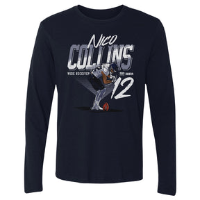 Nico Collins Men's Long Sleeve T-Shirt | 500 LEVEL