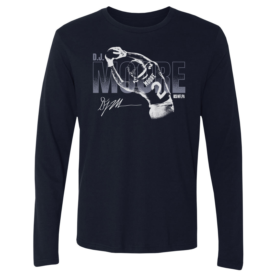 D.J. Moore Men's Long Sleeve T-Shirt | 500 LEVEL