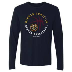 Nikola Jokic Men's Long Sleeve T-Shirt | 500 LEVEL
