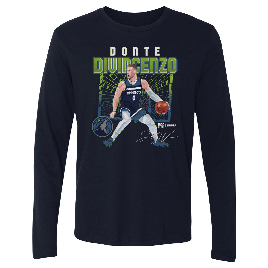 Donte DiVincenzo Men's Long Sleeve T-Shirt | 500 LEVEL