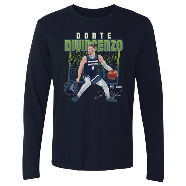 Donte DiVincenzo Men's Long Sleeve T-Shirt | 500 LEVEL