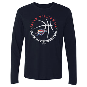 Jalen Williams Men's Long Sleeve T-Shirt | 500 LEVEL
