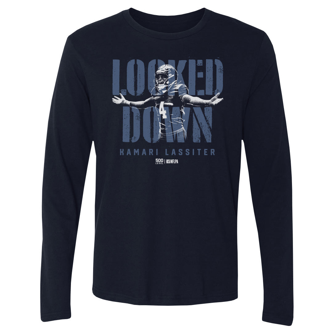 Kamari Lassiter Men's Long Sleeve T-Shirt | 500 LEVEL