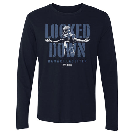 Kamari Lassiter Men's Long Sleeve T-Shirt | 500 LEVEL