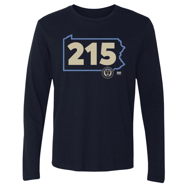 Philadelphia Union Men's Long Sleeve T-Shirt | 500 LEVEL