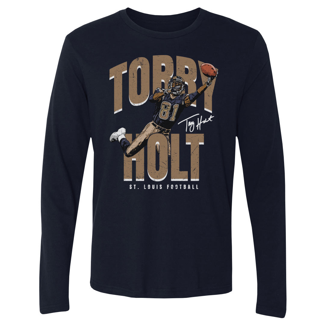Torry Holt Men's Long Sleeve T-Shirt | 500 LEVEL