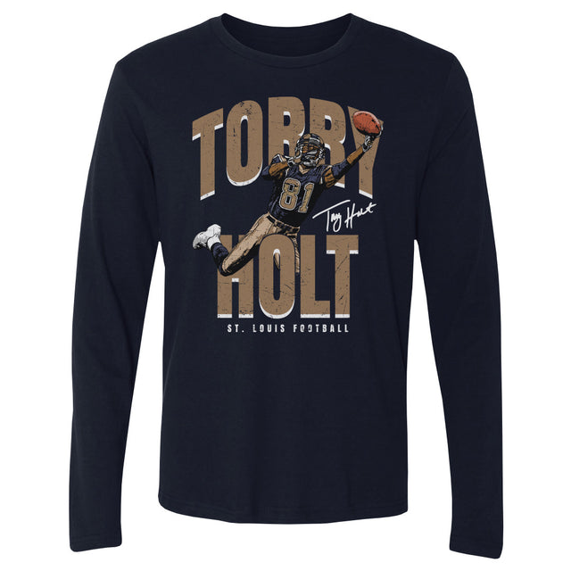 Torry Holt Men's Long Sleeve T-Shirt | 500 LEVEL