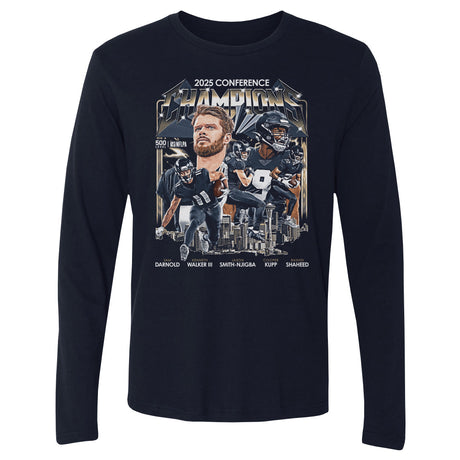 Seattle Football Men's Long Sleeve T-Shirt | 500 LEVEL