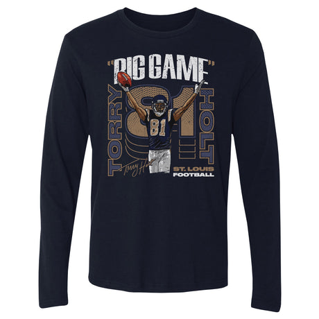 Torry Holt Men's Long Sleeve T-Shirt | 500 LEVEL